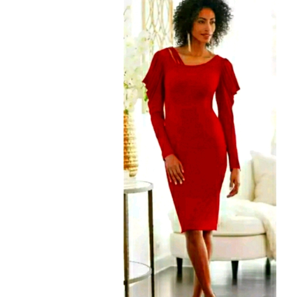 Final $8 Monroe & Main "Saucy Knit Dress" Sz. 6